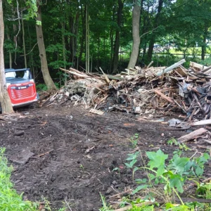 Barn Demo and Land Clearing
