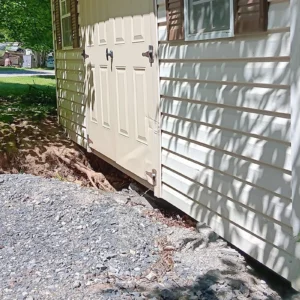 Shed Move To New Pad